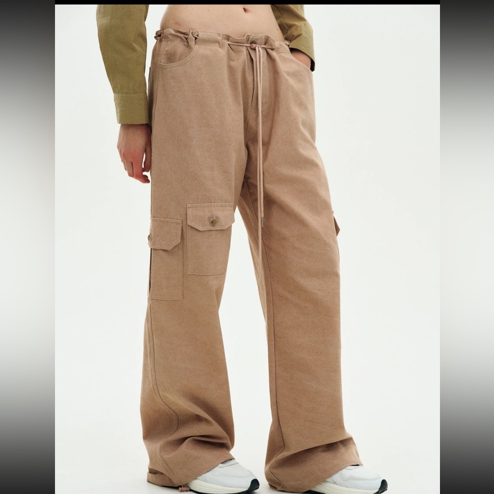 Cotton Parachute Pants - dusty pink - size M/L - brand new with tags